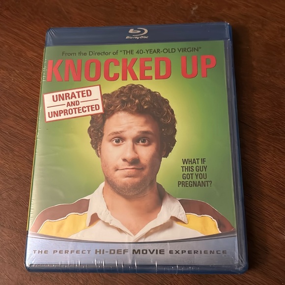 Other - Blu-ray Knocked Up Unrated and Unprotected Sealed Seth Roger Katherine Heigl